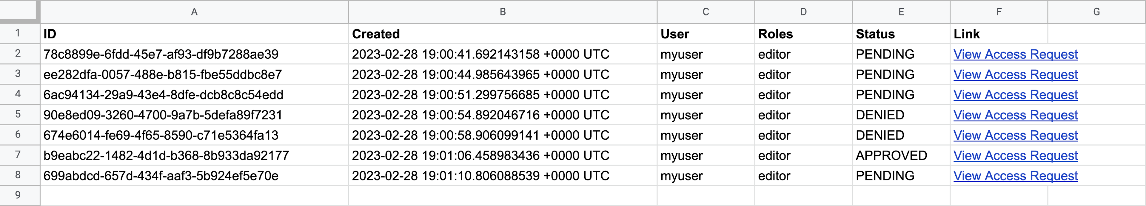 The result of the plugin